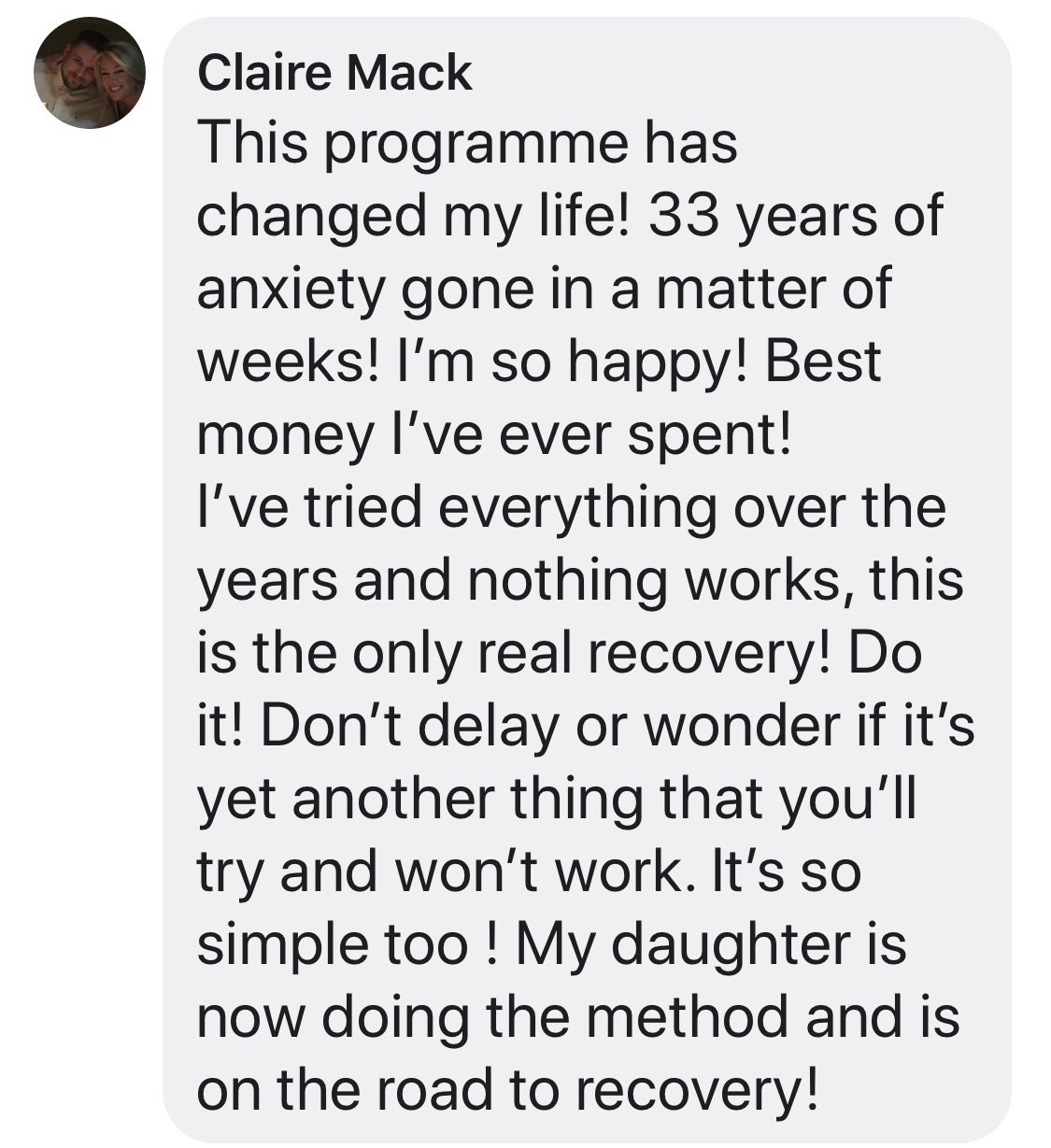 Linden Method review testimonial 9