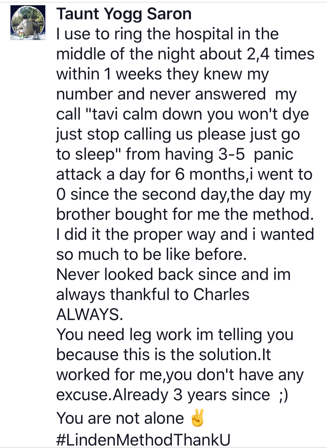 Linden Method review testimonial 123