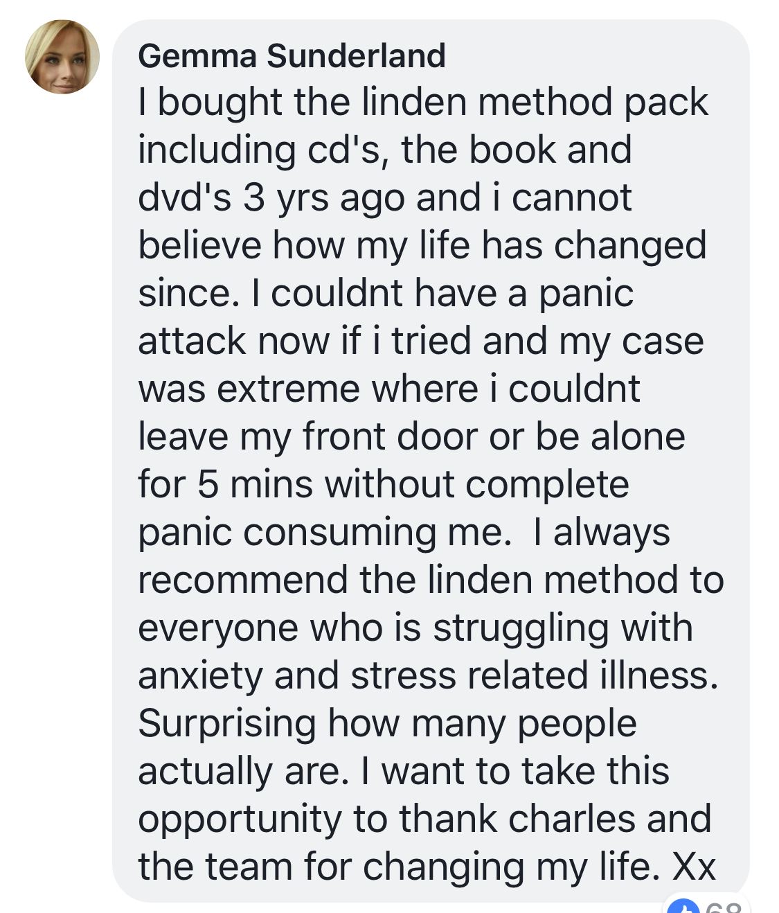Linden Method review testimonial 145