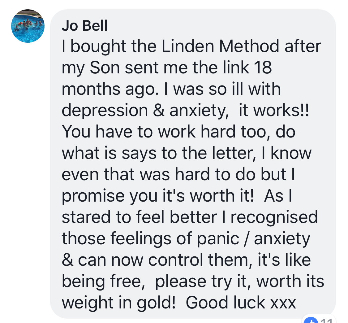 Linden Method review testimonial 149