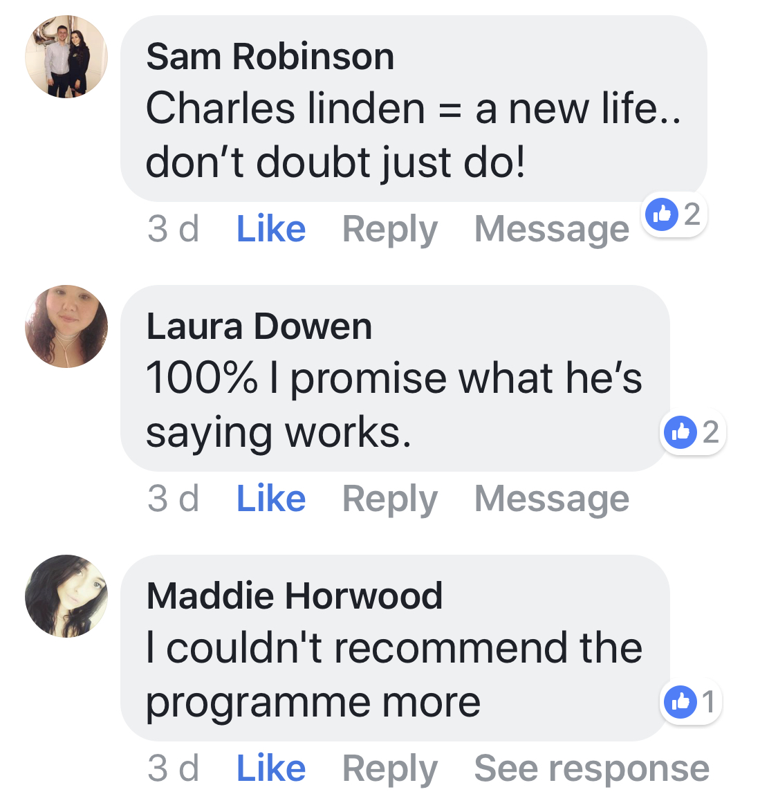 Linden Method review testimonial 168