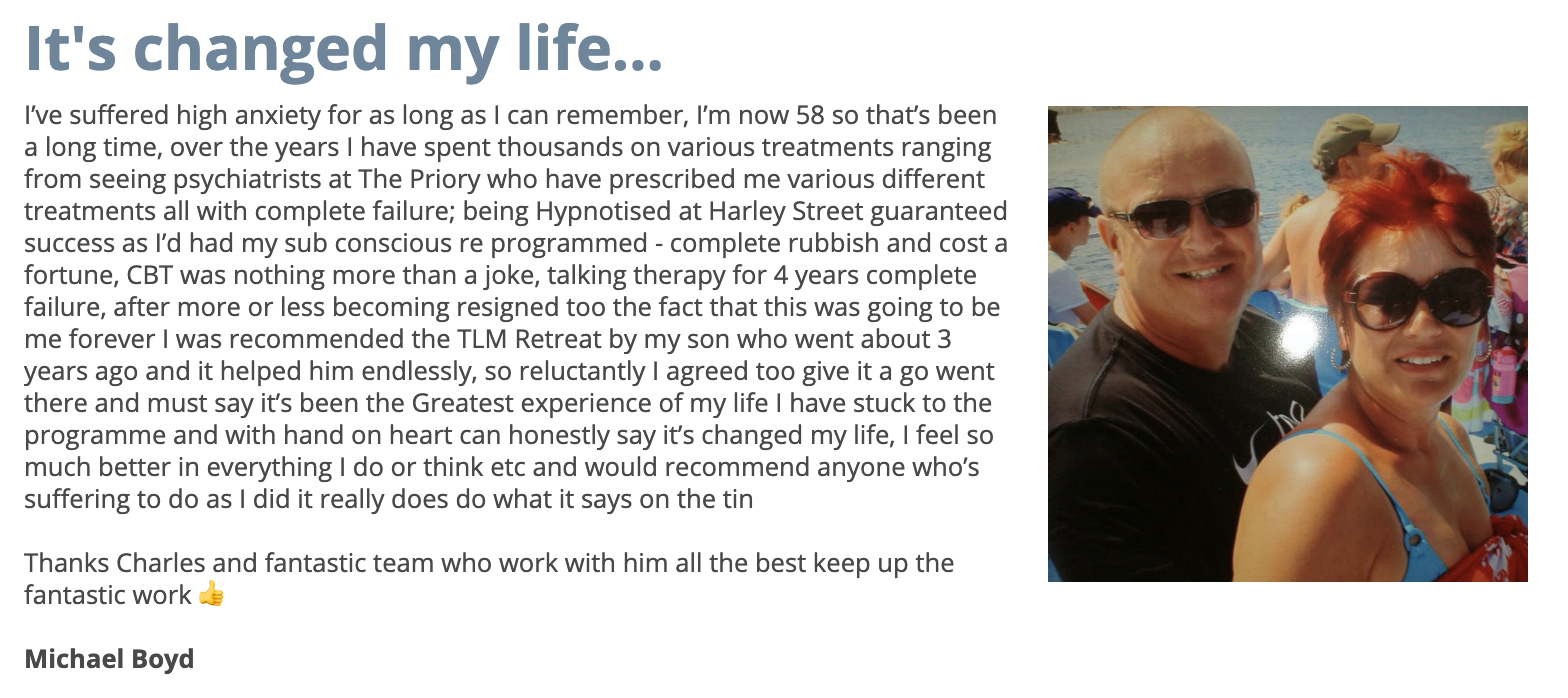 Linden Method review testimonial 188