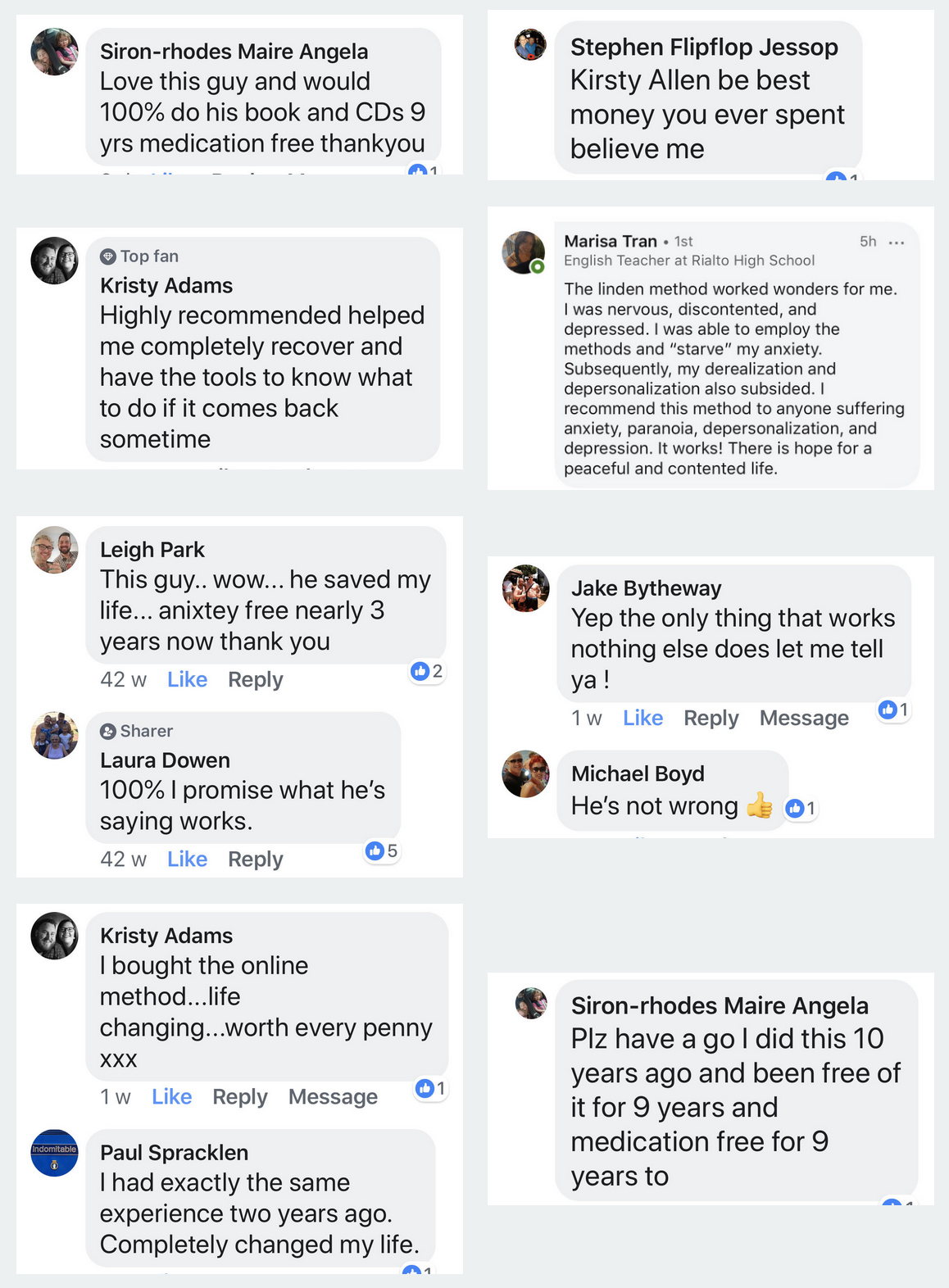 Linden Method review testimonial 79